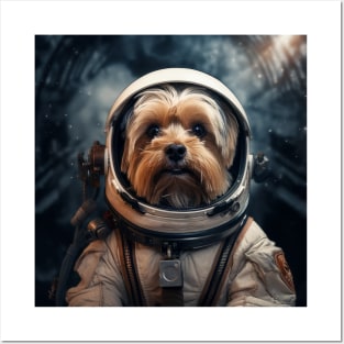 Astro Dog - Biewer Terrier Posters and Art